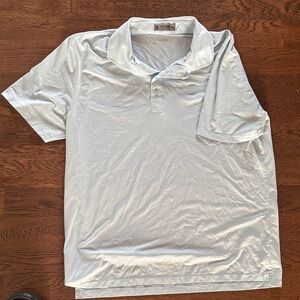 G/FORE Light Gray Polo Shirt